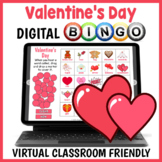 DIGITAL Valentine's Day Vocabulary BINGO Game