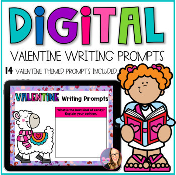 Preview of DIGITAL Valentine's Day Writing Prompts