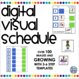 DIGITAL Visual Schedule - OVER 120 Images & 8 Templates!! GROWING Resource!
