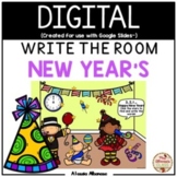 DIGITAL Write the Room - New Year's {Google Slides™/Classroom™}