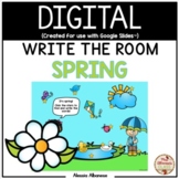 DIGITAL Write the Room - Spring {Google Slides™/Classroom™}