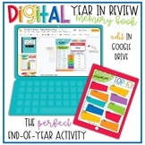DIGITAL Year in Review Memory Book  - DISTANCE LEARNING - 