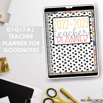 Preview of DIGITAL (editable) Teacher Planner - GoodNotes