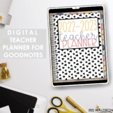DIGITAL (editable) Teacher Planner - GoodNotes