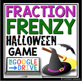 DIGITAL HALLOWEEN MULTIPLY AND DIVIDE FRACTION REVIEW GAME