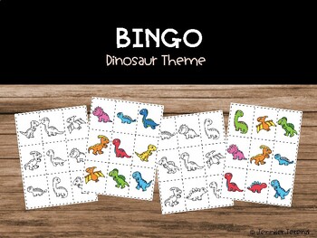 Preview of DINO-mite BINGO - Because Dinosaurs Didn't Have Video Games