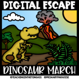 Dinosaur Escape Room Math & ELA Digital Activities