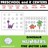 Fine Motor Numbers Centers