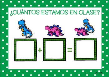 Preview of DINOSAURS Go to School List / Pasar LISTA ALUMNOS (Español)