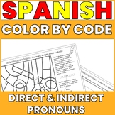 DIRECT AND INDIRECT OBJECT PRONOUNS SPANISH WORKSHEET -  C