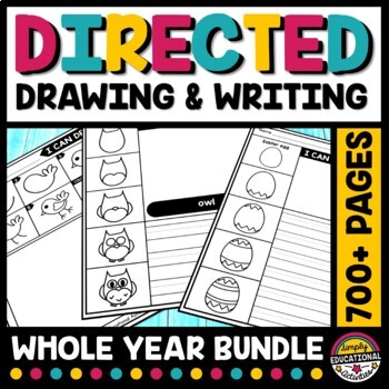 Preview of DIRECTED DRAWING MAY DAILY WRITING ACTIVITY STEP BY STEP COLORING PAGES