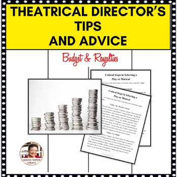 Preview of Drama Play Directing Tips For Beginning Advanced Theater Budget and Royalties