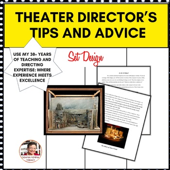Preview of Drama Play Directing Tips For Beginning and Advanced Theater Set Design