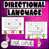 DIRECTIONAL LANGUAGE Task Cards - Beginner Coding Activity