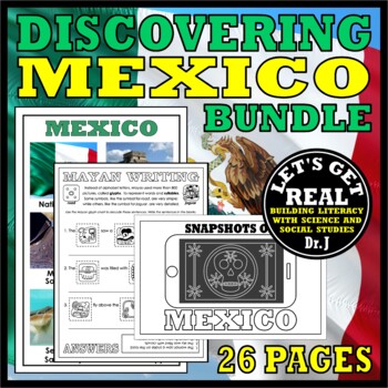 Preview of MEXICO: Discovering Mexico Bundle