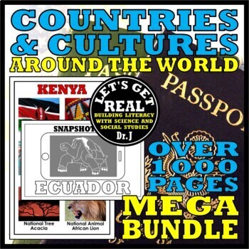 Preview of DISCOVERING COUNTRIES AND CULTURES AROUND THE WORLD GROWING BUNDLE