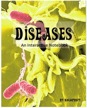 Preview of DISEASES, INTERACTIVE NOTEBOOK