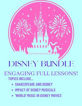 Preview of DISNEY BUNDLE (SEVERAL FULL LESSONS)