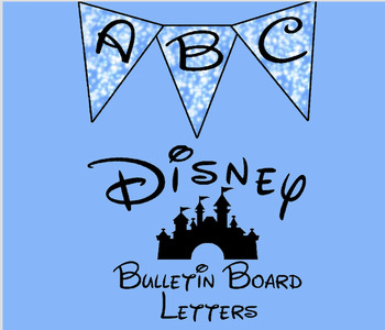 Preview of DISNEY Bulletin Board Letters