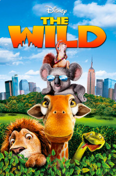 Preview of DISNEY - THE WILD: x 49 Coloring pages! Lions,Giraffe,koala, squirrel, snake etc