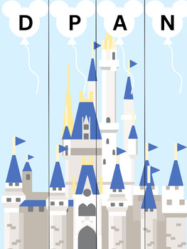 Preview of DISNEY test score display poster