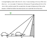 DISTANCE AND HEIGHT 36 WORD PROBLEM VERY EASY EXPLANATION
