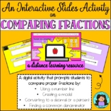 DIGITAL RESOURCE: Comparing Fractions Interactive Slide Activity
