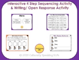 BOOM CARDS™ & Four Step Sequencing Interactive PDF