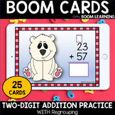 DISTANCE LEARNING Boom Cards Math Two-Digit Addition Digit