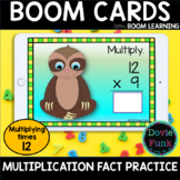 DISTANCE LEARNING Boom Cards Multiplication Facts x12