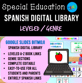 Preview of DISTANCE LEARNING COMPLETE SPANISH Digital Library / Biblioteca digital
