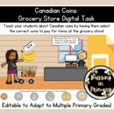 DISTANCE LEARNING: Canadian Coins - Grocery Store Google S