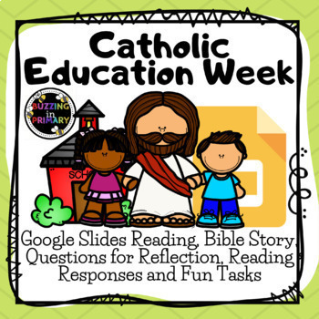 Preview of DISTANCE LEARNING: Catholic Education Week / Catholic Schools Week (DIGITAL)