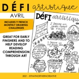 DISTANCE LEARNING - Défi artistique - avril | French Art C