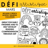 DISTANCE LEARNING - Défi artistique - mars | French Art Ch