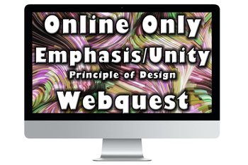 Preview of DISTANCE LEARNING Emphasis & Unity Webquest