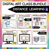 DISTANCE LEARNING FOR ART CLASS (BUNDLE)