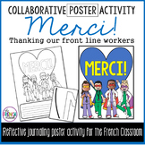 DISTANCE LEARNING - French collaborative activity to thank