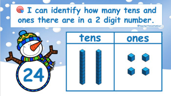 Preview of DISTANCE LEARNING GOOGLE SLIDES: Place value: Build the number