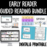 Digital and Printable Early Reader Guided Reading BUNDLE |