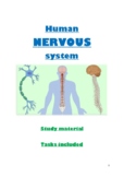 DISTANCE LEARNING! Human Nervous system. Study material