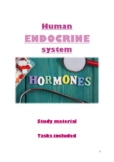 DISTANCE LEARNING! Human hormones. Material with activities
