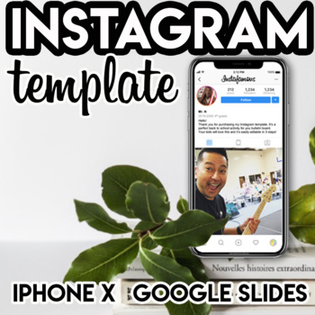 Preview of EDITABLE - Instagram Bulletin Board Template