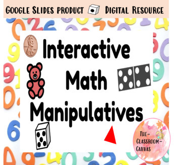 Preview of DISTANCE LEARNING- MATH MANIPULATIVES-DIGITAL