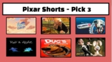 DISTANCE LEARNING Plot Diagram with Pixar Shorts