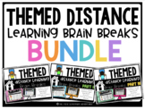 DISTANCE LEARNING: Themed Brain Breaks for Google Slides BUNDLE