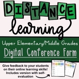 DISTANCE LEARNING: Upper Elementary/Middle Grades Digital 