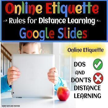 Preview of DISTANCE LEARNING VIRTUAL LEARNING ZOOM CLASSROOM RULES POSTERS