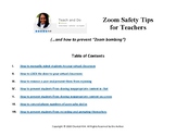 DISTANCE LEARNING - Zoom Safety for Teachers (How to Preve