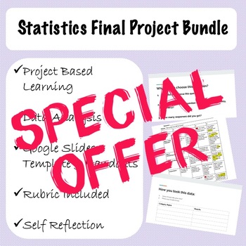 Preview of Statistics Final Project Bundle